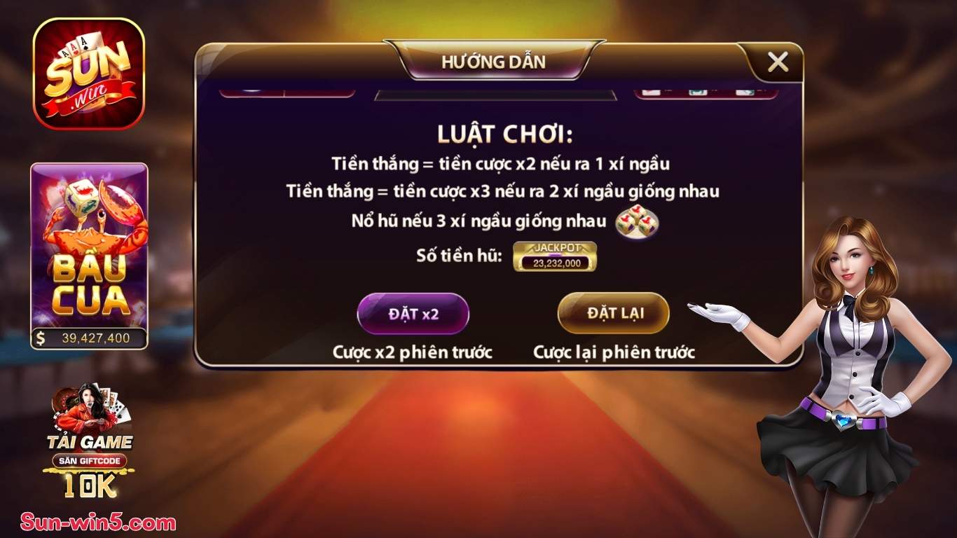 Cách chơi game bầu cua Sunwin