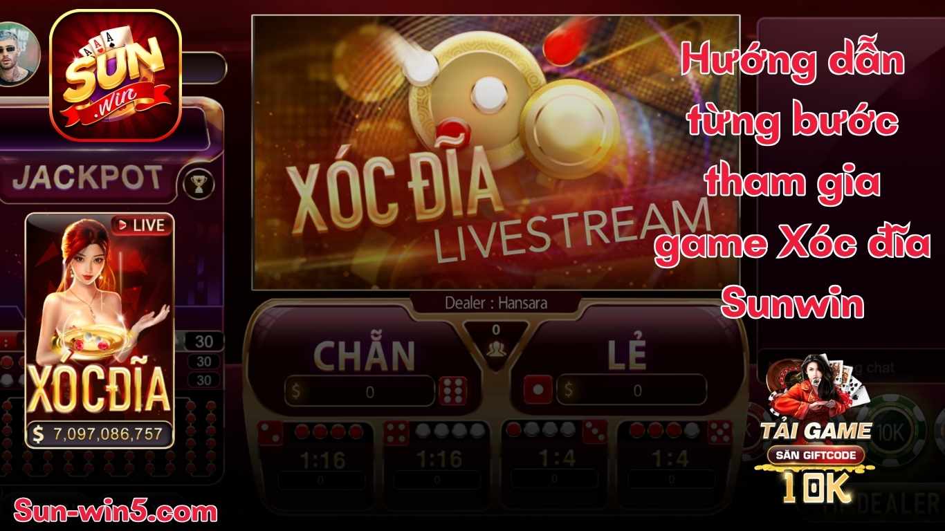 Hướng dẫn từng bước tham gia game Xóc đĩa Sunwin